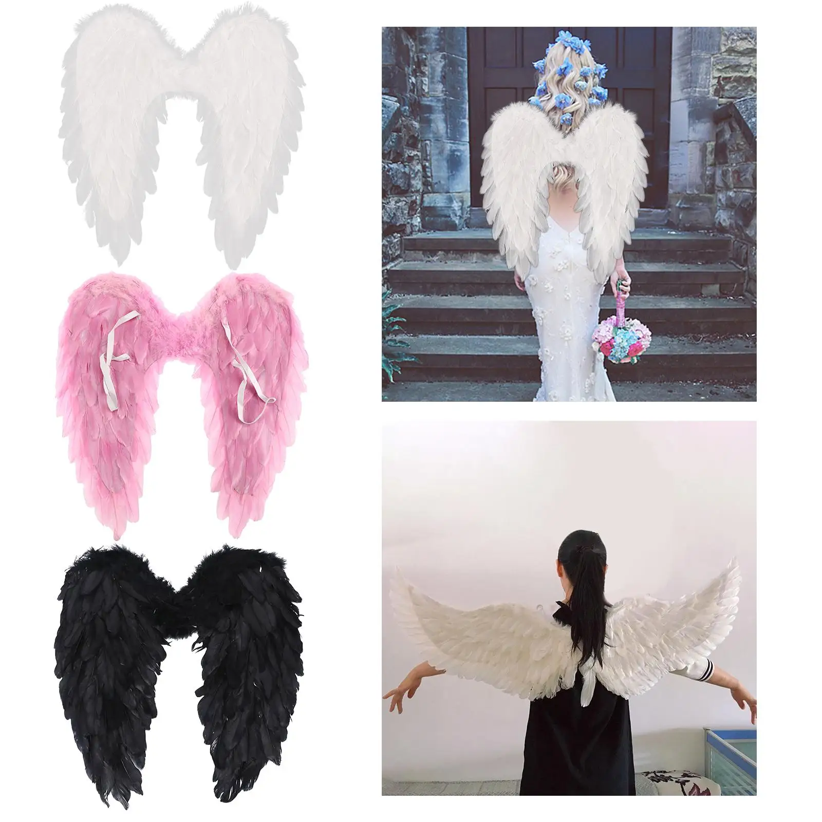 

Angel Costume for Children Performance Christmas Wing Costume Wing for Girls Cosplay
