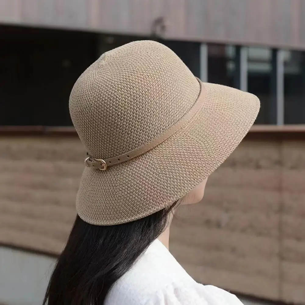 

Anti-UV Stitching Comfortable Sun Protection Bucket Hat for Daily Wear