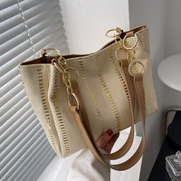 canvas shoulder bag kawaii cute side women 2022 fashion big summer luxury brand high capacity shoulder handbag purses