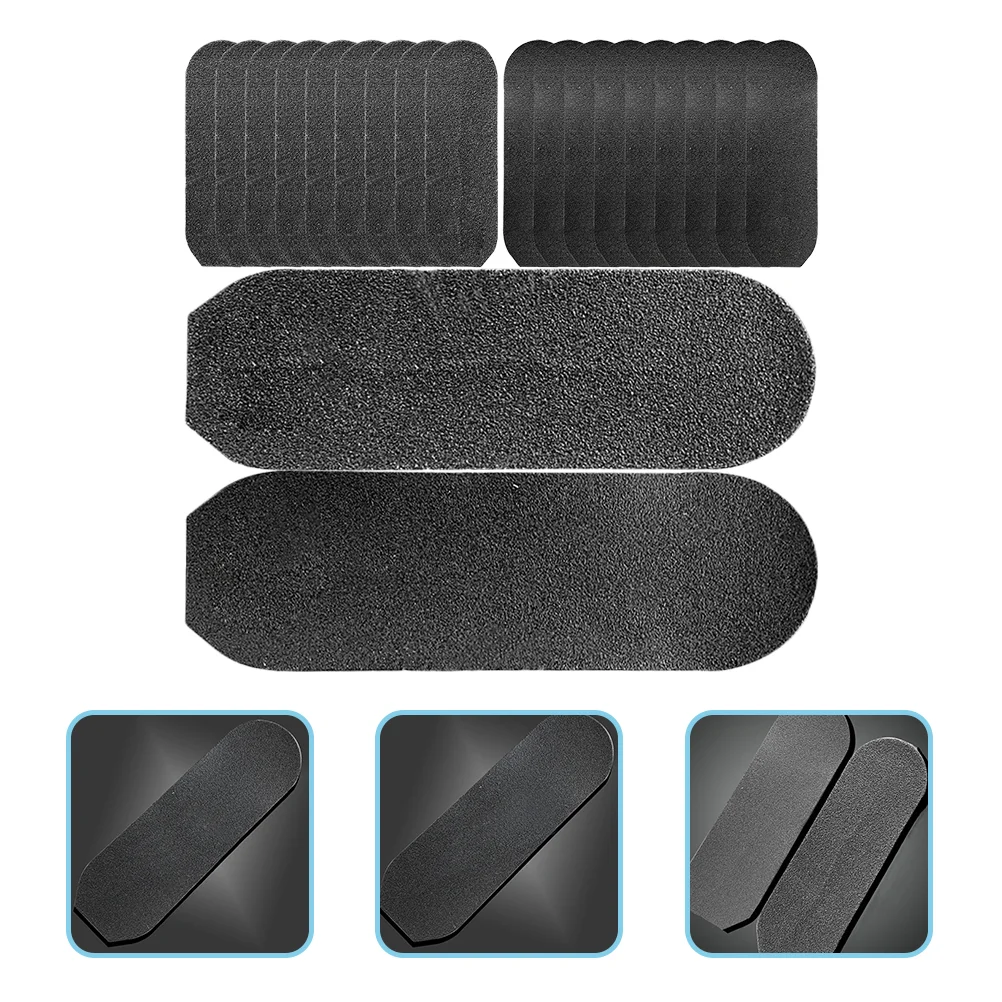 

20 Pcs Pedicure File Foot Sandpaper Scratchboard Tools Multitool Sheet Household Refills