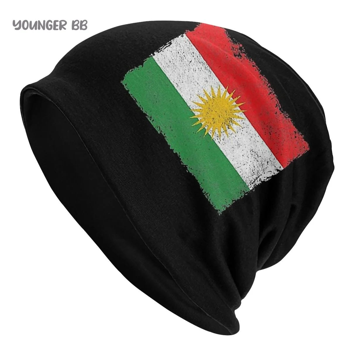 

Iran flag Men Women's Beanie Hats Kurdistan Flag Kurds Of Turkey Iran Knitted Hat Hip Hop Earmuff Bonnet Street Skullies Beanies