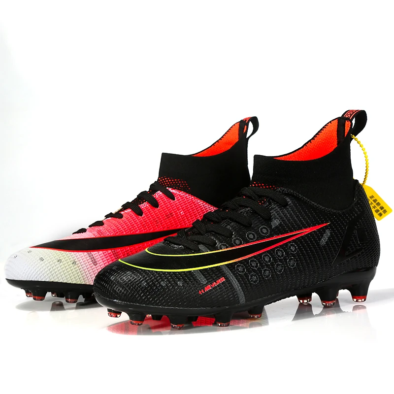 

Мужские футбольные ботинки, новая футбольная обувь TF/AG, Высокие Детские уличные тренировочные футбольные бутсы, Высококачественная обувь 2023