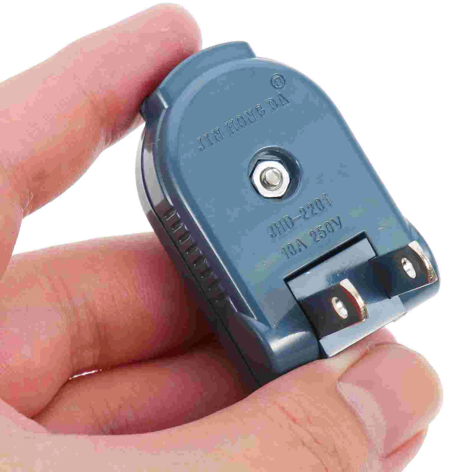 6 шт. вращающаяся электрическая вилка плоский адаптер 2-контактный удлинитель