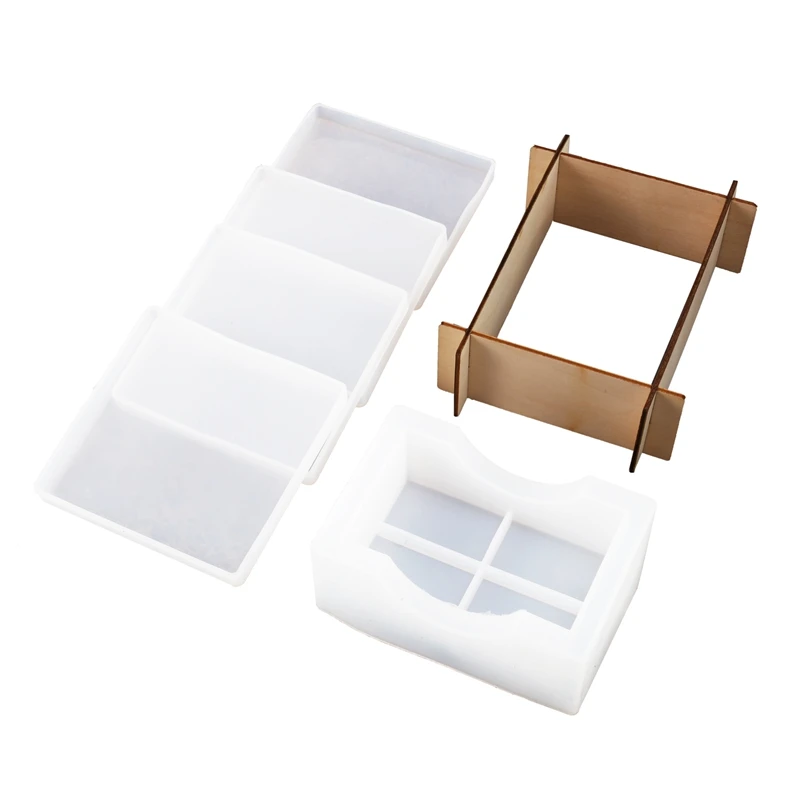 

Best Square Resin Molds, Thickening Silicone Coaster Epoxy Molds Coaster Molds For Resin Casting, Cups Mats, Home Decoration