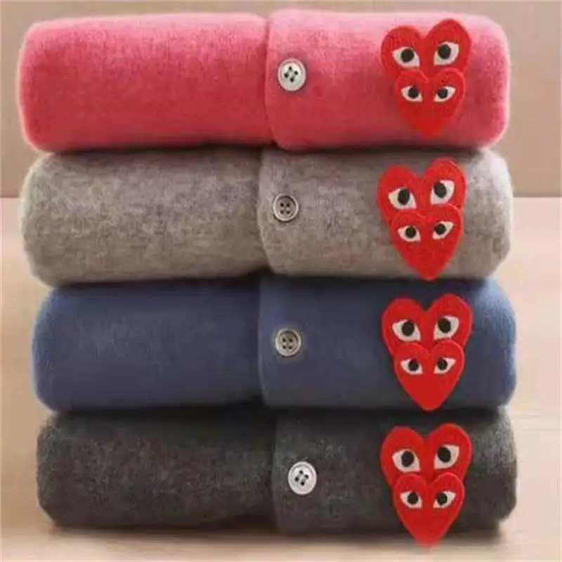 

Японский брендовый вязаный шерстяной кардиган для мужчин и женщин для пар, верхняя и нижняя одежда, кардиган для родителей и детей, свитер с ...