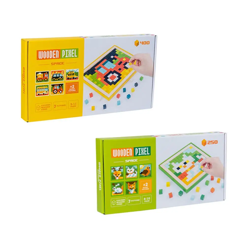 

Mosaic Plane Puzzle Interactive Toy Educational Children Puzzles Parent-Child Hand-polished Colorful Building Blocks Kids