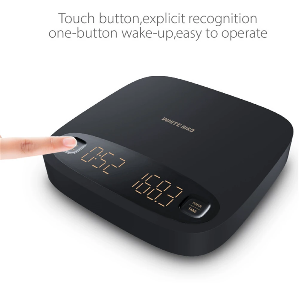 2 кг/0 1 г кухонные весы высокоточные цифровые USB-зарядные электрические для