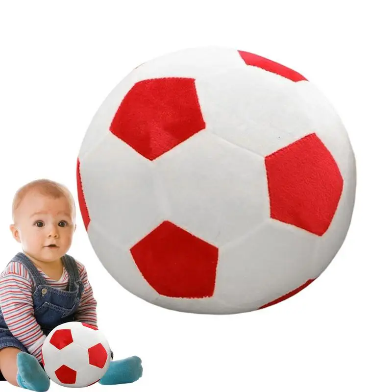 

Stuffed Football Football Plush With Excellent Sewing Technology Fluffy Stuffed Soccer Ball Toy Soft Plush Football Pillow