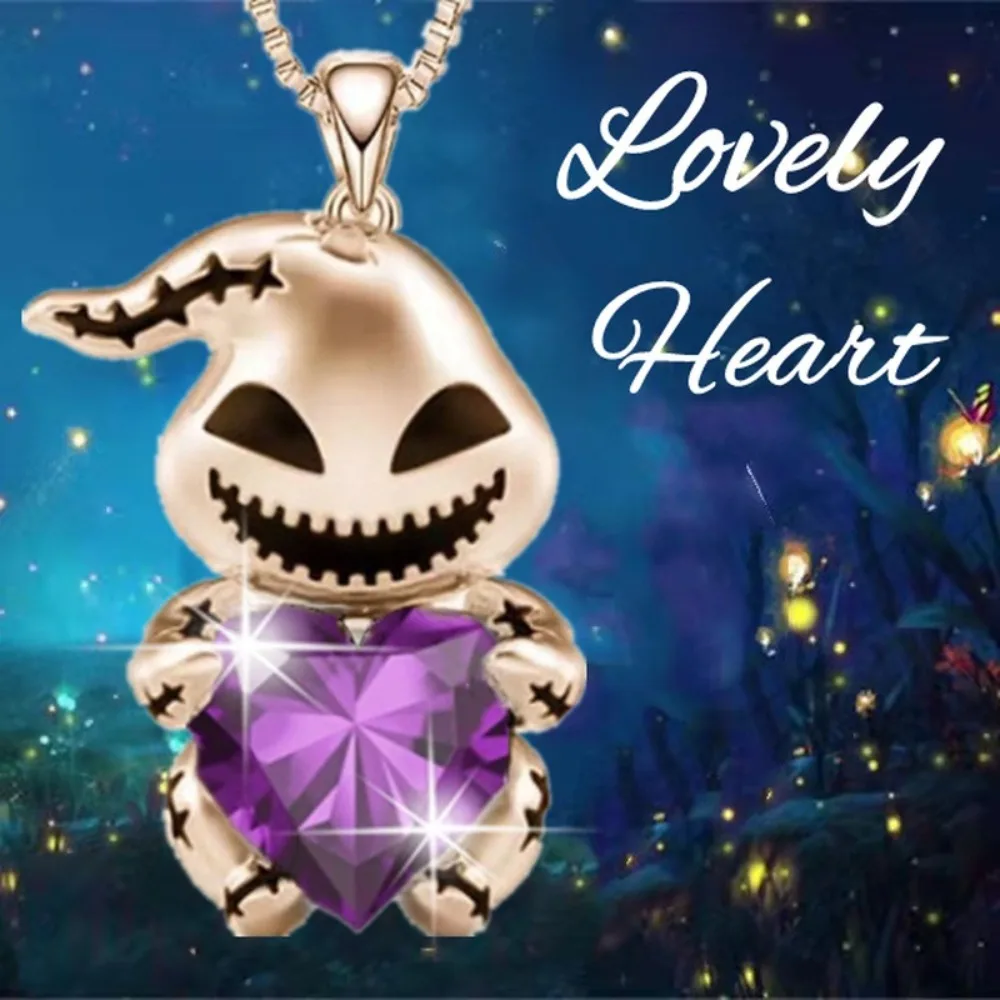 Модная цепочка на шею с изображением дьявола из сплава модное ожерелье детским