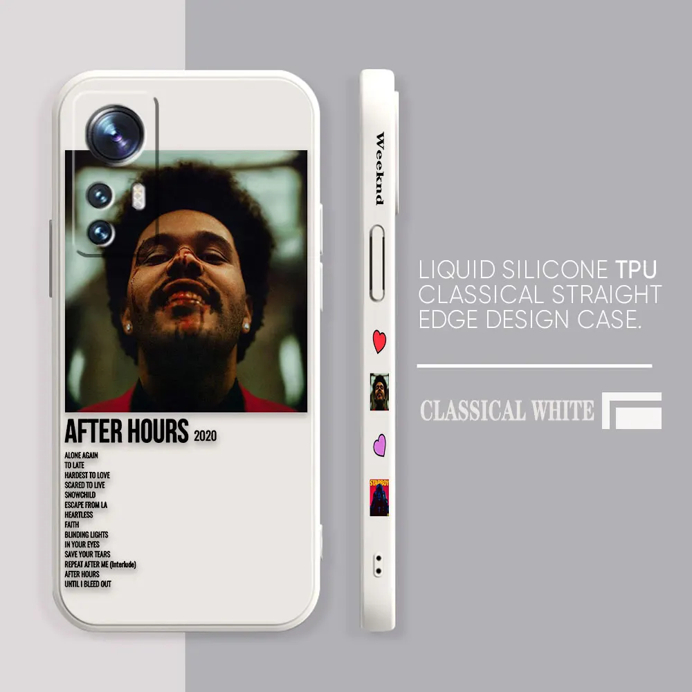 Case For Xiaomi 13 12 12T 12S 11 11T 10 10S 9 8 Pro Ultra Lite Colour Case Cover Funda Cqoue Shell The Weeknd Minimalist Poster
