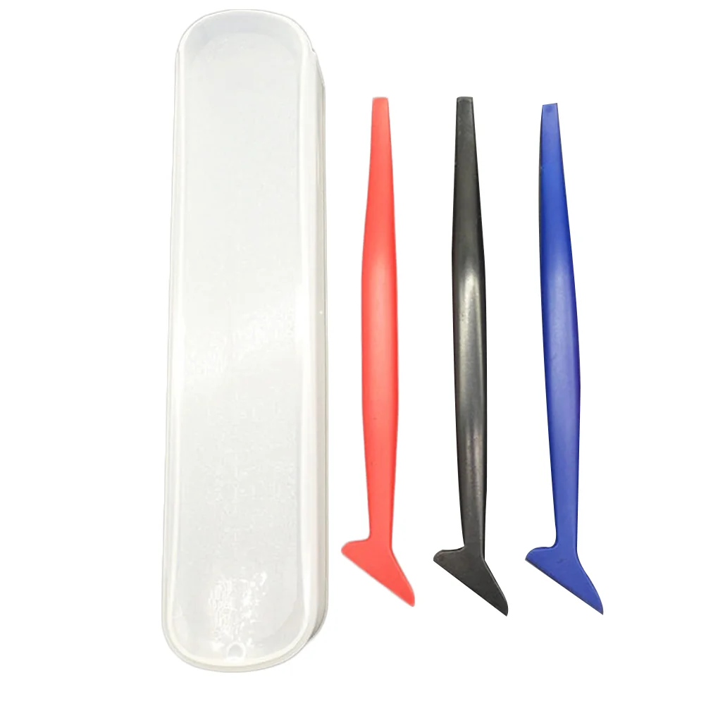 

Инструмент для автомобильной пленки 3 шт./компл. инструмент для наклеек на автомобиль инструмент для очистки краевой пленки для автомобиля ...