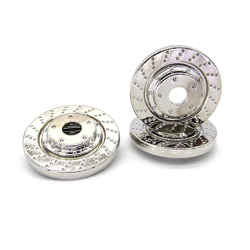 

4 шт. металлический тормозной дисковый суппорт для шин противовес Модификация аксессуары для WPL D12 1/10 обновленные детали для радиоуправляем...