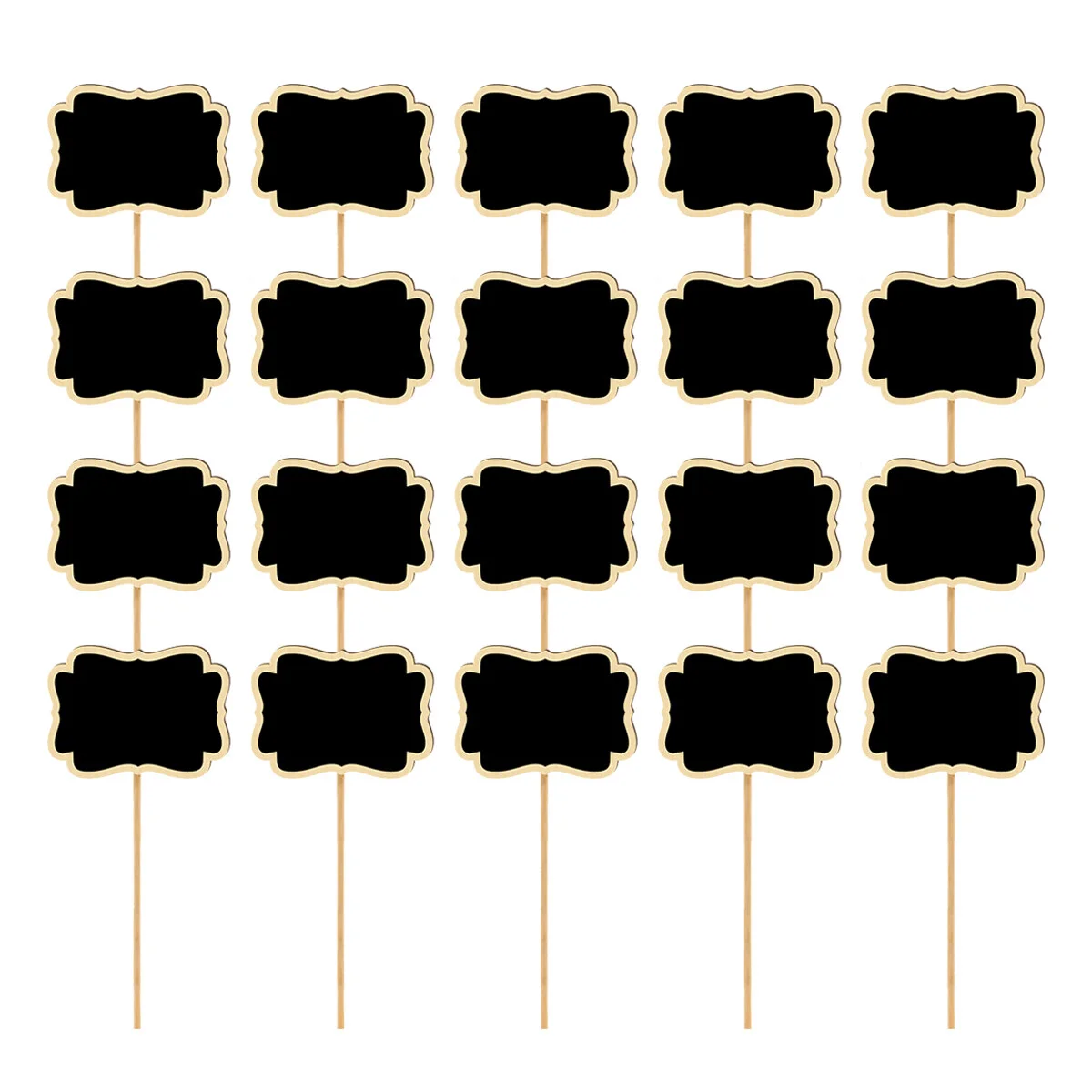 

Wedding Table Mini Chalkboard Toppers Black Garden Makers Decorativas Para Sala