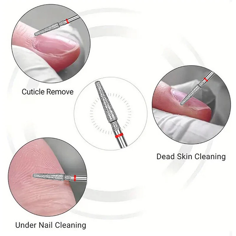 Вольфрамовая сталь сверло для ногтей фреза маникюра полировальное