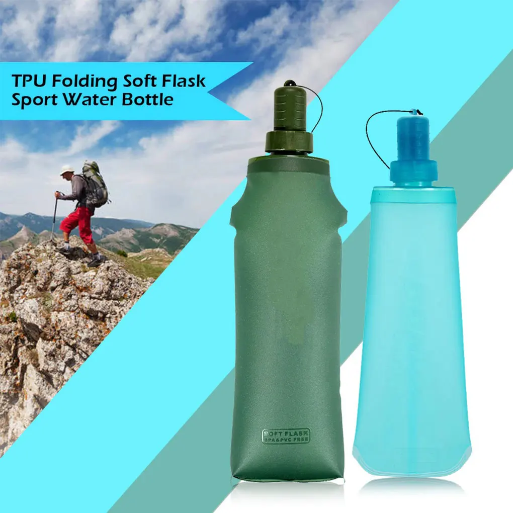 

Water Bottle Refillable Foldable Bag Outside Activity Bottles Container