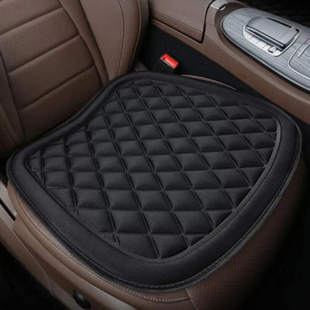 

Car Seat Cushion Memory Foam Cushion Comfort Breathable Office Seat Anti-slip Pad Cover Chair Vehicles Home Car Rubber Y0N4