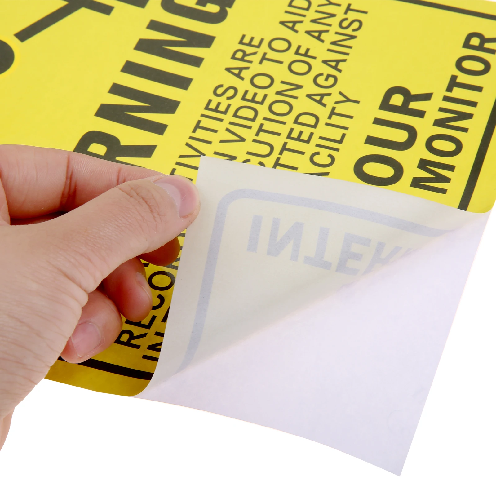 10 шт./лот наклейки для видеонаблюдения 24 часа система видеокамеры