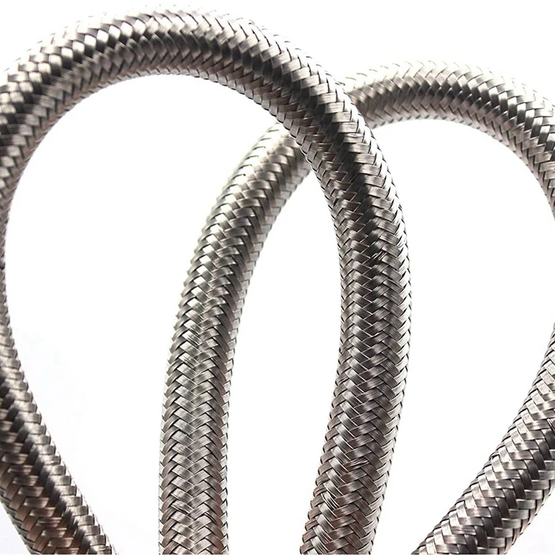 8 шт. 12-дюймовые гибкие удлинители стержня клапана из нержавеющей стали шины