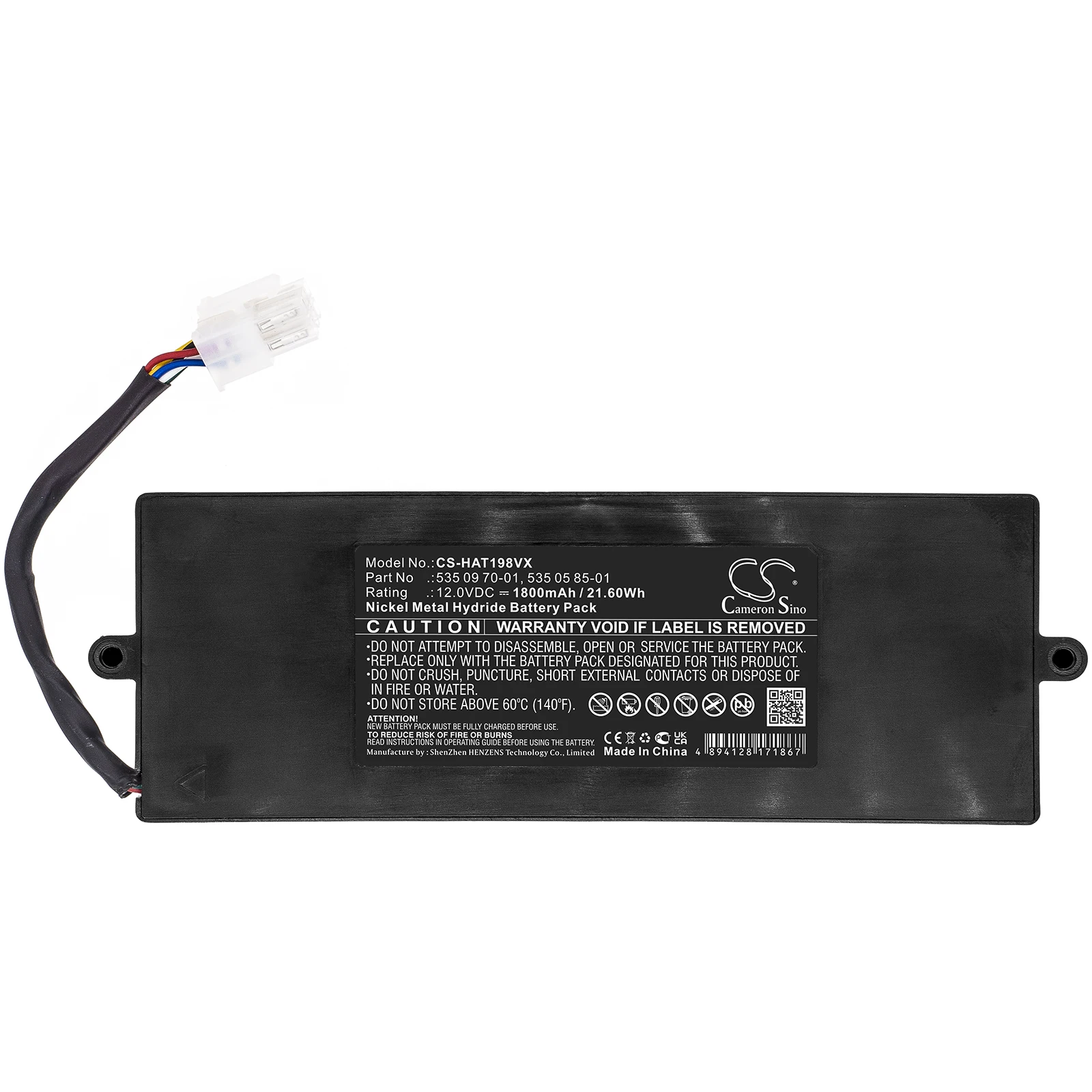 

CS 1800mAh Battery For Husqvarna 535 04 06-01 535 05 85-01 535 06 20-01 535 09 61-01 535 09 61-02 535 09 70-01 535062001