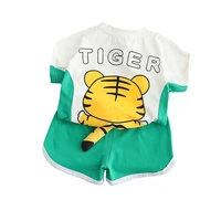 new summer baby clothes suit children boys girls cartoon t shirt shorts 2pcssets toddler casual costume infant kids tracksuits