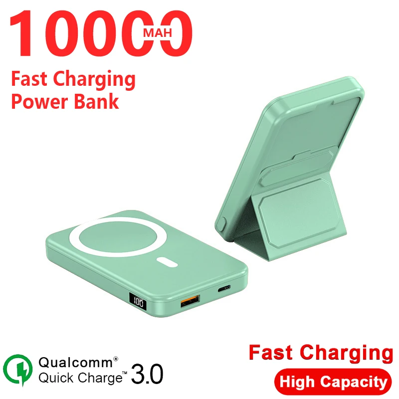 

10000mAh Fast Magnetic Power Bank Wireless Charger 20W 5000mAh Mini Powerbank For iPhone 14 13 Pro Portable External Battery