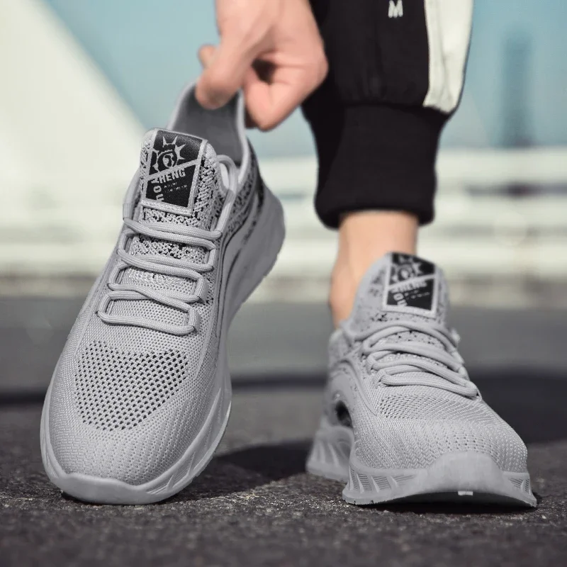 Летающие тканые кроссовки удобная индивидуальная стильная модная мягкая