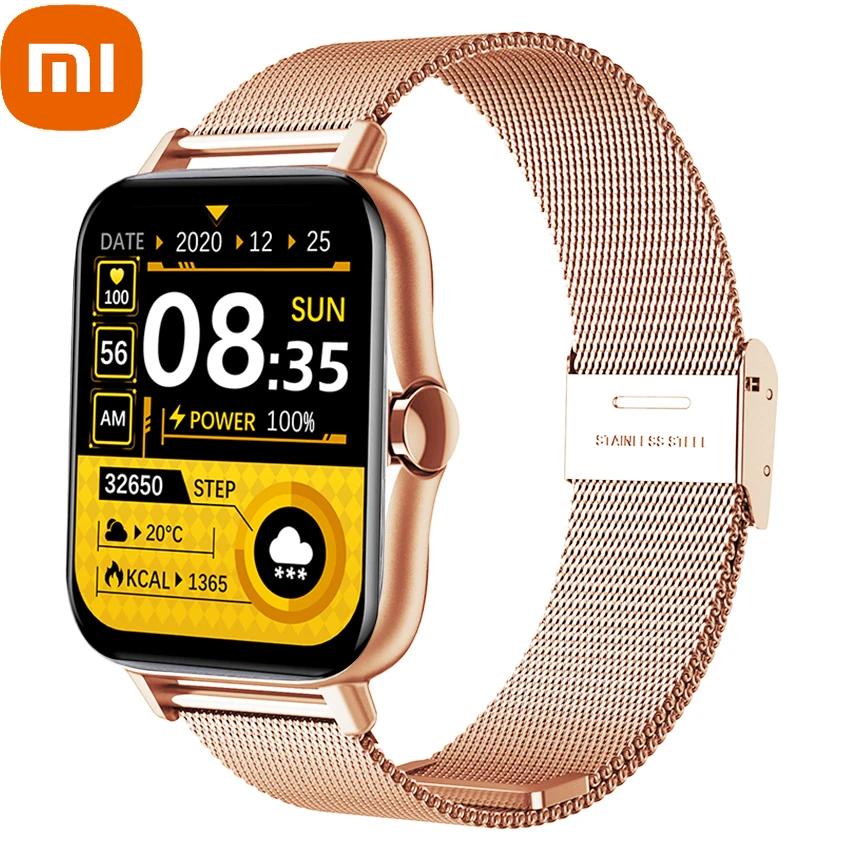 

Xiaomi Reloj Inteligente Mujer Smartwatch Android Women Smart Watch Bluetooth Call Smartwatch Woman For Huawei IPhone IOS