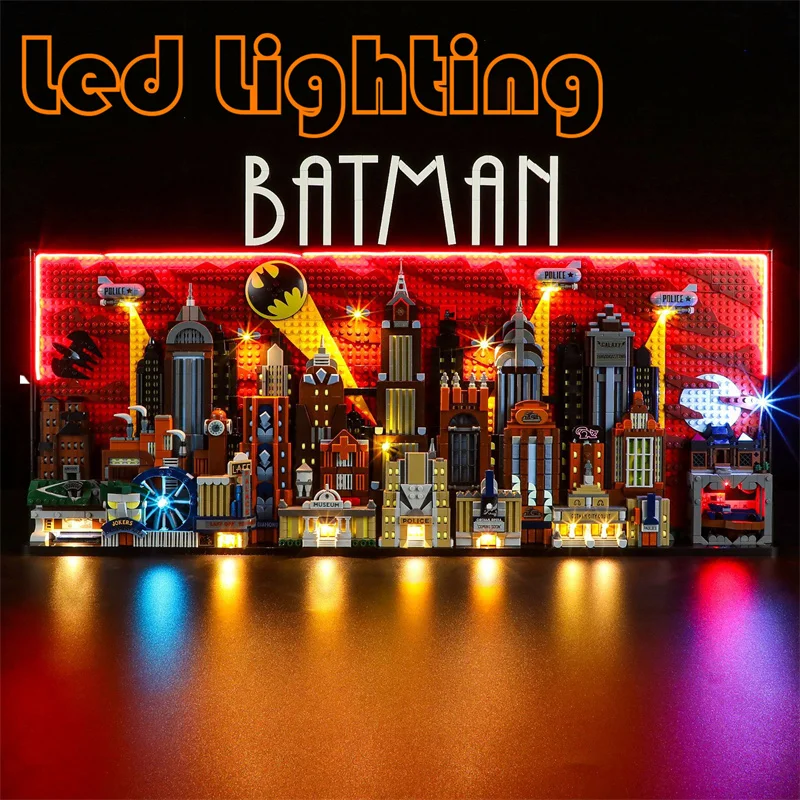 Набор светодиодов для Lego 76271 Готэм-Сити Супергерои