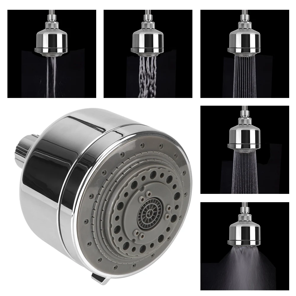 

Bathroom Accessories Water-Saving Rotating Top Sprinkler Full Function Shower Head Multifunction Pressurized