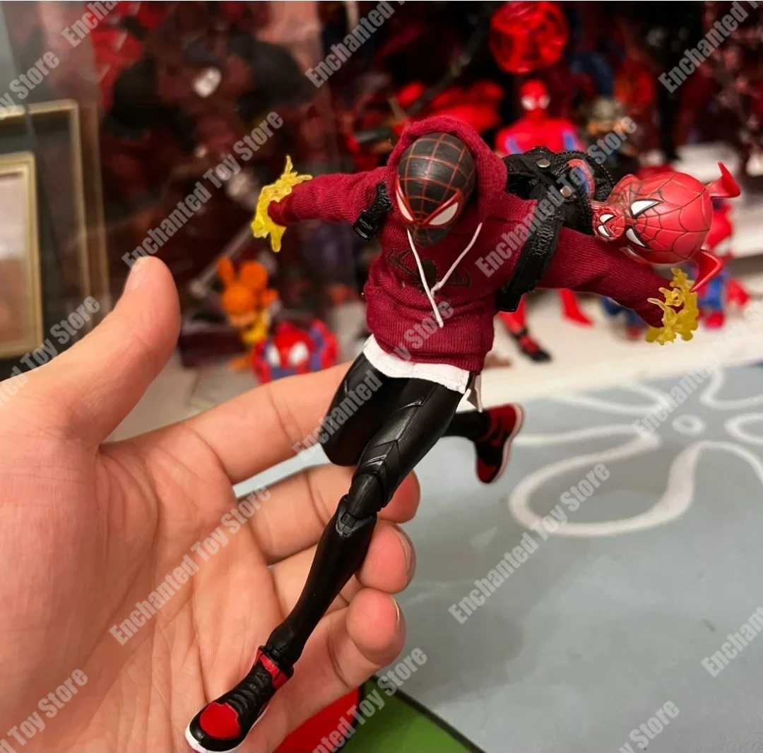 

Книжная сумка из ткани Marvel Ml Ps4 Человек-паук мили обувь Кот 1:12 аксессуары сумка Сделай Сам изысканная коллекция компактный подарок на день рождения