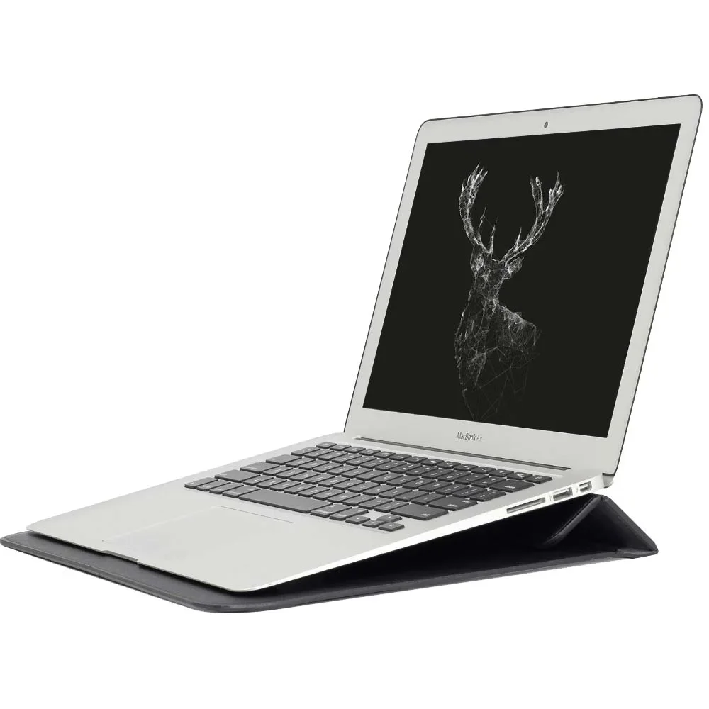 Кожаная сумка для ноутбука Macbook Pro 13 чехол Air 3 чехол-подставка Huawei Matebook D15 Lenovo HP Dell