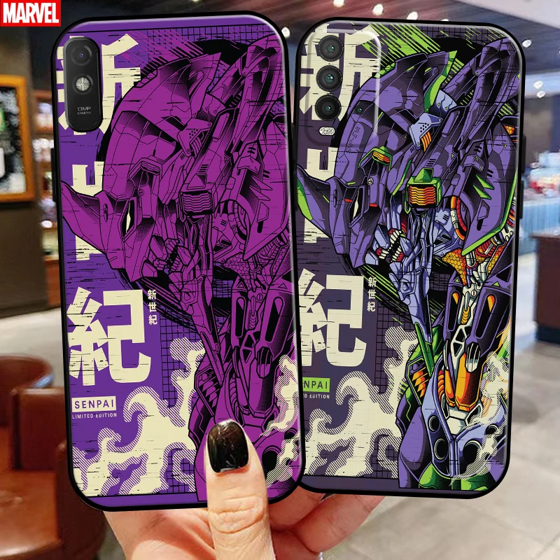 

Neon Genesis Evangelion EVA Anime For Xiaomi Redmi Note 10 10S 10T 10 9 9T 9S Pro 5G Redmi 10 9 9T 9A 9C Phone Case Funda Soft