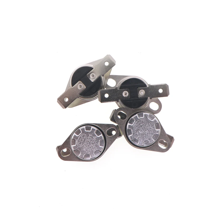 Биметаллический Термостат KSD301 терморегулятор 75C 85C 95C 105C 125C 135C 180C 250C 300C 350C 2 шт.