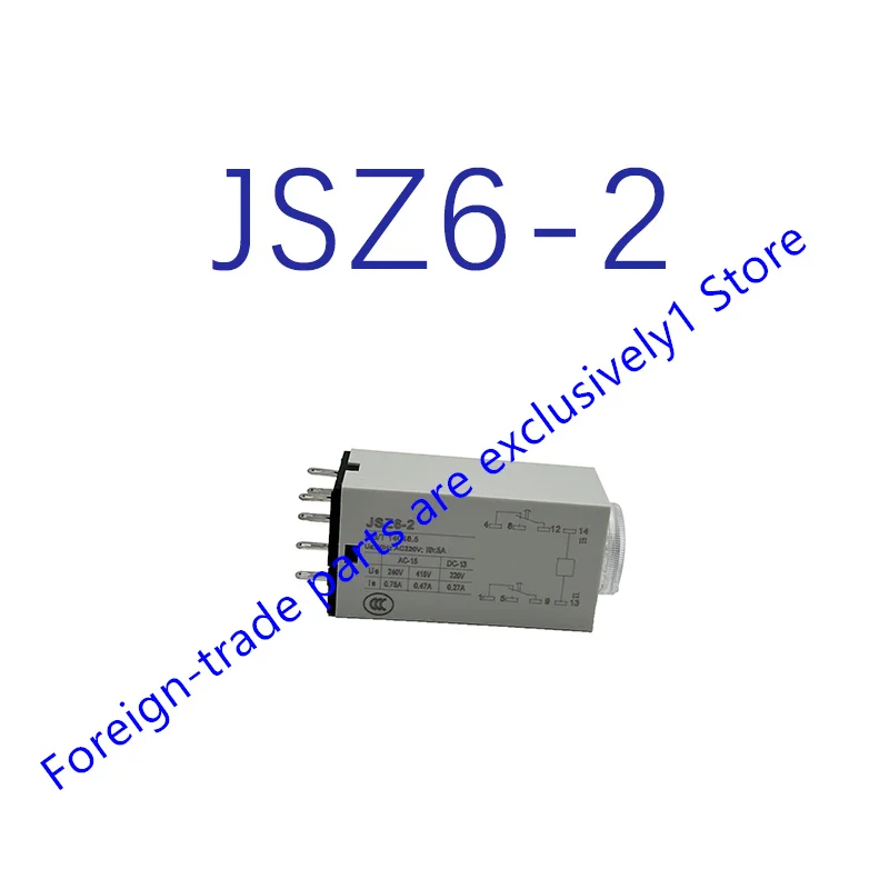 

time relay JSZ6-2 1s 5s 10S 30S 60s 3min 10min AC220V / DC24V Spot Photo, 1-Year Warranty
