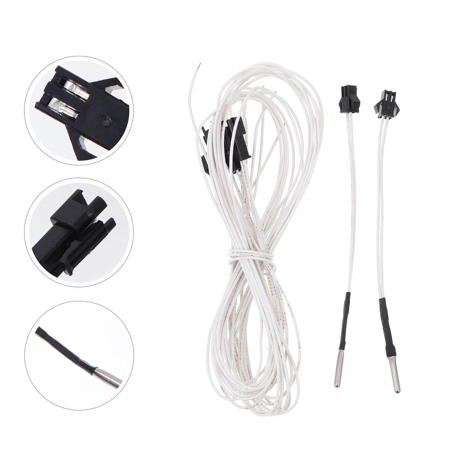 

4pcs NTC100K Thermistor High Temperature Thermistor 3D Printer Hot End Parts