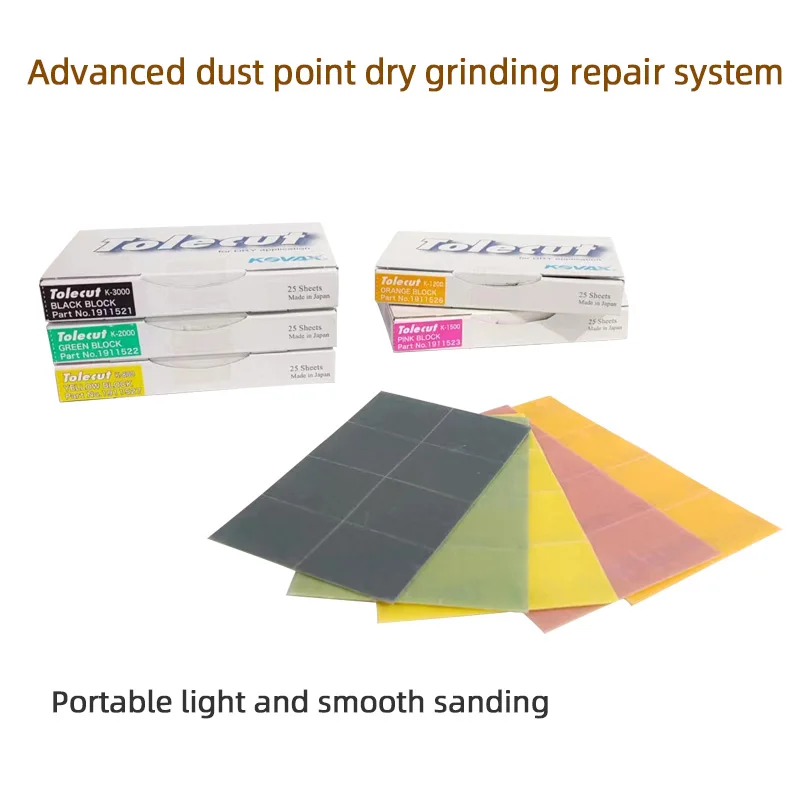 Japan Kovax Car Paint Dust Point Grinding Polishing Sandpaper 2000 Grit Blemishes Dirty Points Fine Grinding Beauty Sandpaper