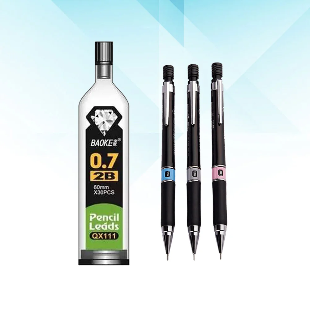 

Mechanical Automatic Drafting Refill Clutch 0 7Mm Student School Gifts Set Metal Pencils Propelling