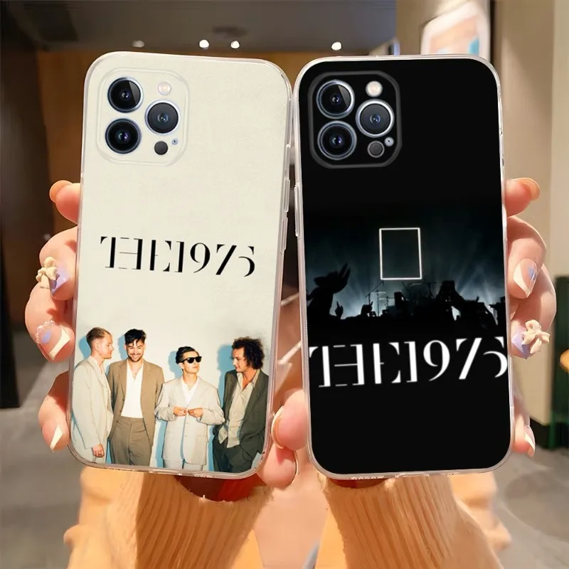 Чехол для телефона Band The 1975 года 2023 популярный прозрачный чехол Iphone 13Pro 11 12 14 Pro Max