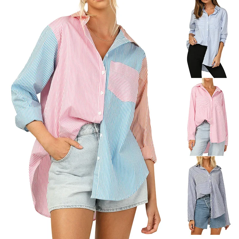 

2022 Spring Women Summer Blouse Korean Long Sleeve Womens Tops And Blouses Vintage Women Shirts Blusas Roupa Feminina Tops