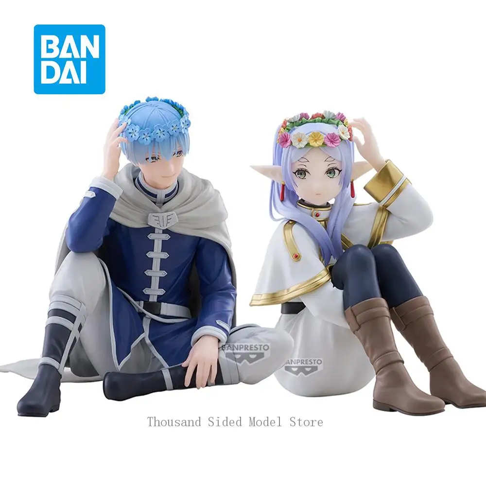 Фото В наличии оригинальная фигурка Banpresto ESPRESTO Flower Crown Frieren: Beyond Journey's End Himmel Frieren, модель игрушки №1
