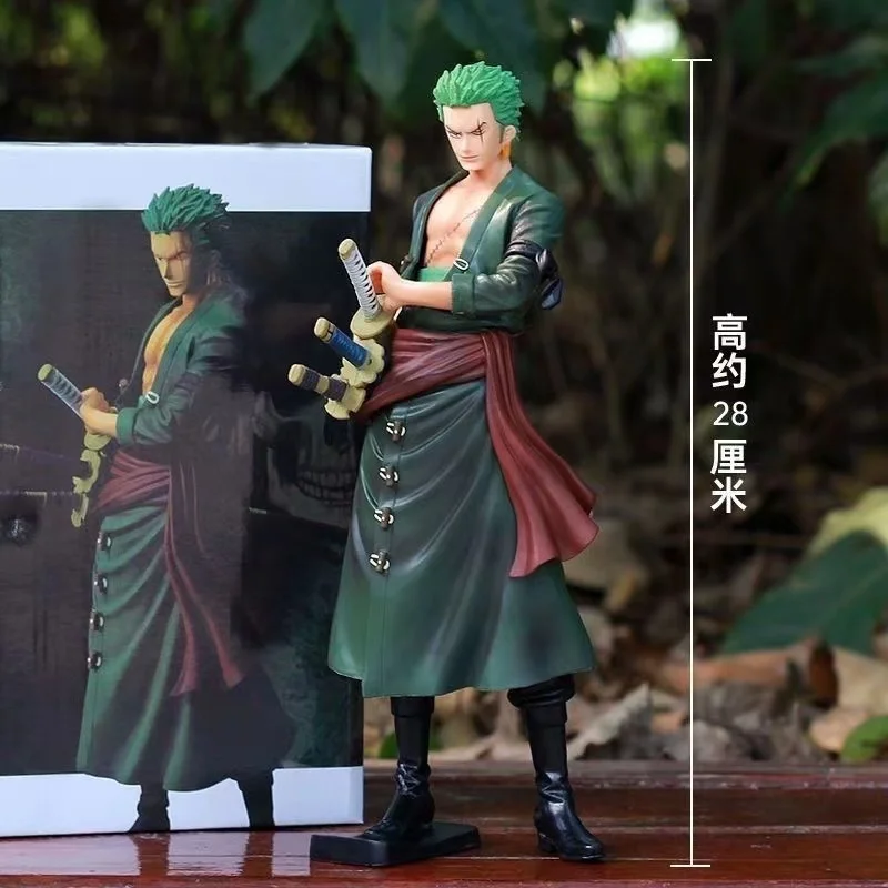 Один кусок Ronoa Zoro 3D2Y большой стоячий трехнож Ver. Экшн-фигурка из ПВХ Sauron Ghost Cut, Коллекционная модель, подарок
