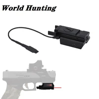 1mw mini red laser sight 20mm rail pistol weaver picatinny rifle scope tactical compact laser designator airsoft for hunting