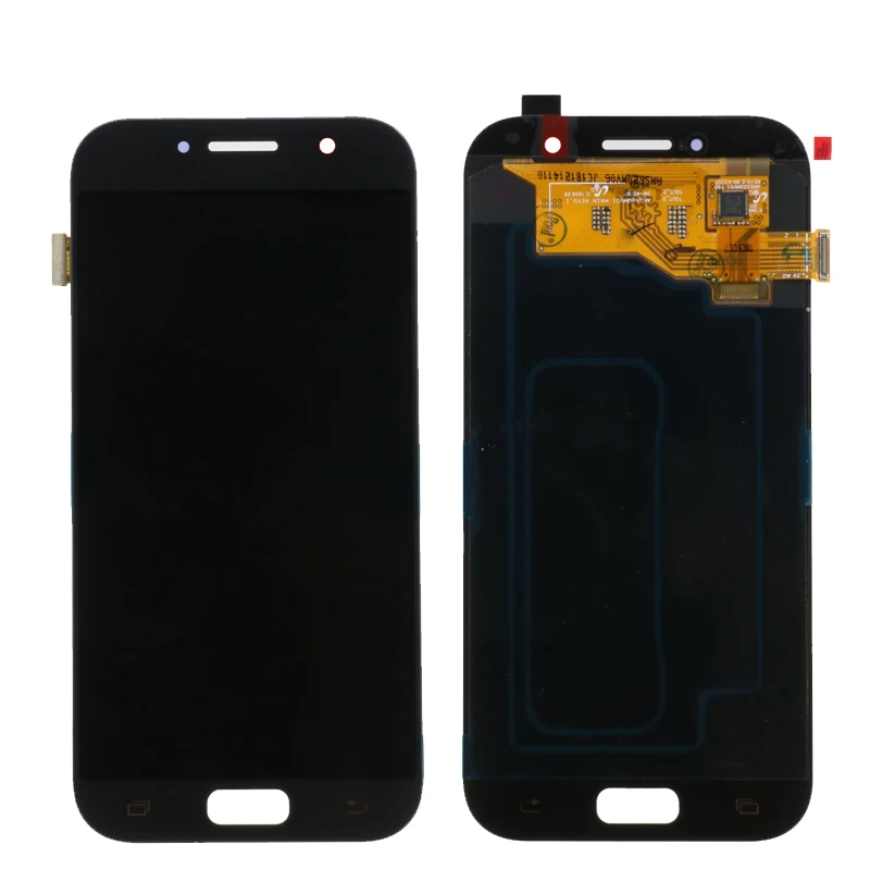 5 2 &quotдля SAMSUNG A5 2017 Super AMOLED дисплей с сенсорным экраном дигитайзер A520 A520F SM-A520F