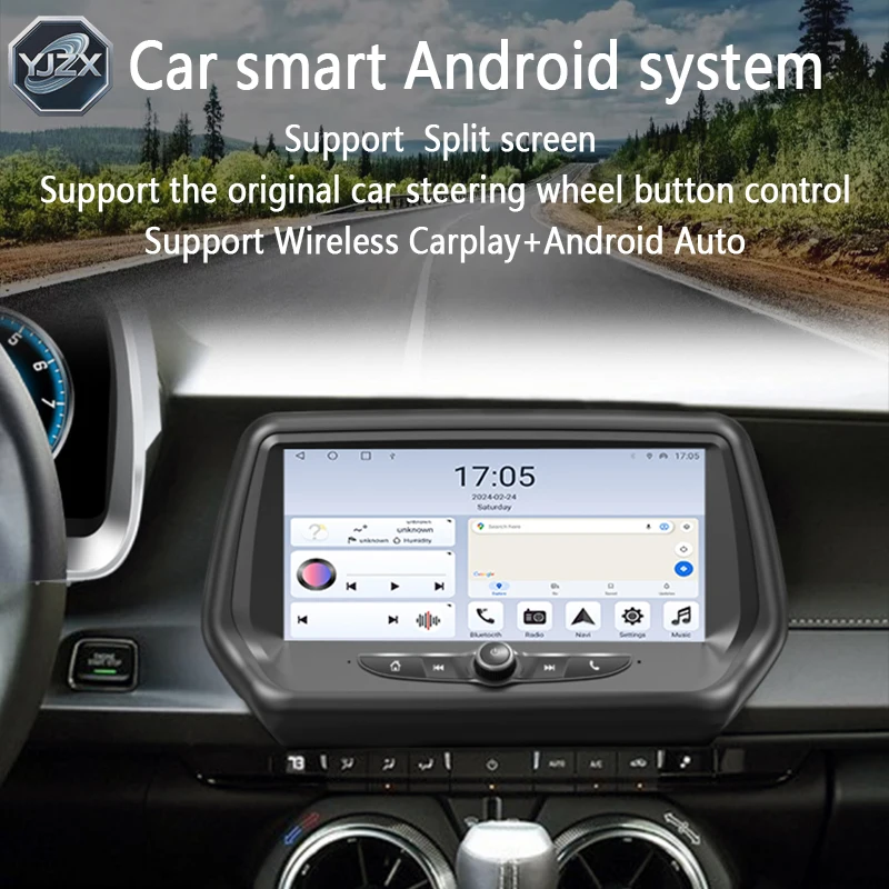 Фото Для Chevrolet Camaro 2015 2016 2017 2018 2019 2020 GPS Navi радиоприемник головное устройство Carplay автомобильная стерео Android 11 плеер №1