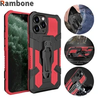 shockproof back clip protection case for iphone 11 13 pro max 12 mini car holder cover for iphone x xr xs max 6 7 8 plus se