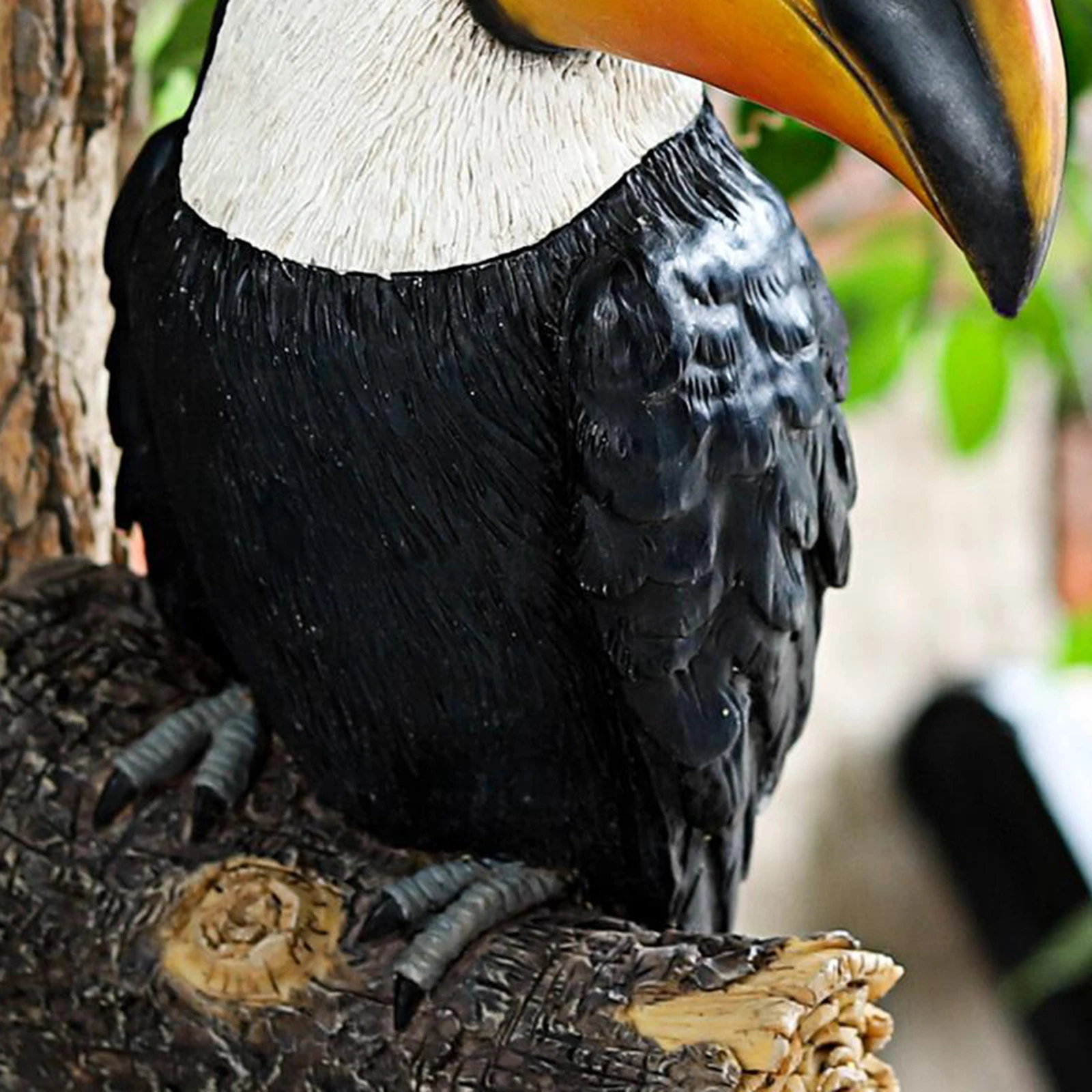 

Toucan Tree Hugger Whimsical Garden Peeker Yard Art Outdoor 18 3x11x29cm