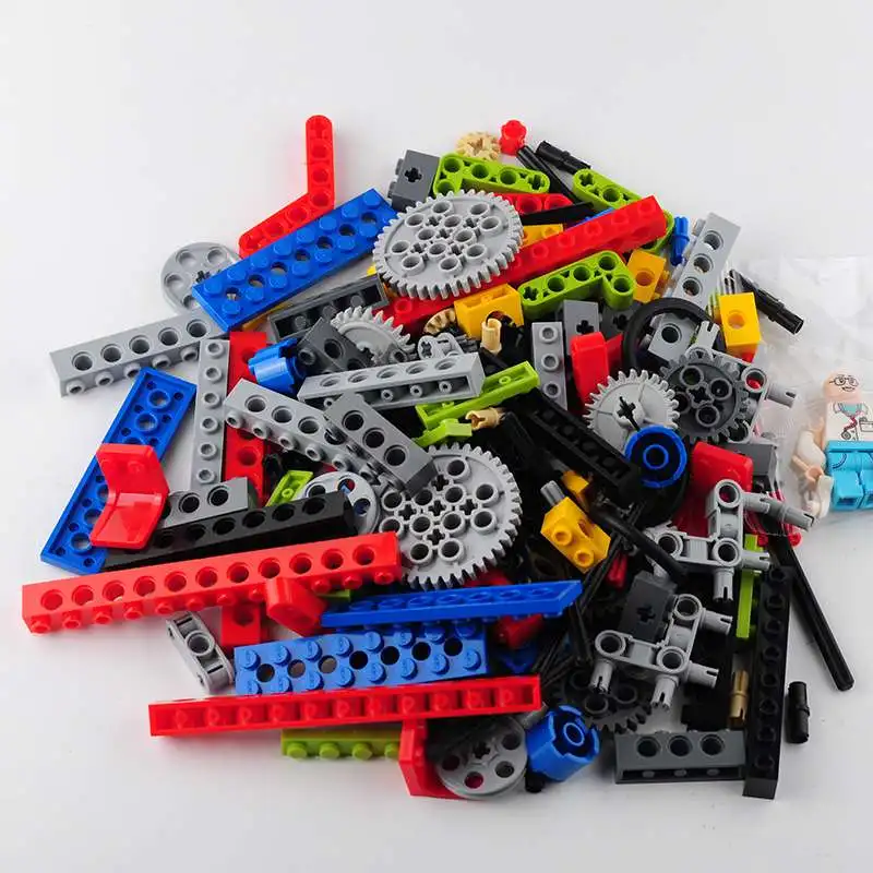 Фото Технические детали MOC, строительные блоки, детали из мелких частиц 9686 2412, наборы аксессуаров, игрушки для детей, подарок, игрушечные кирпичи №5