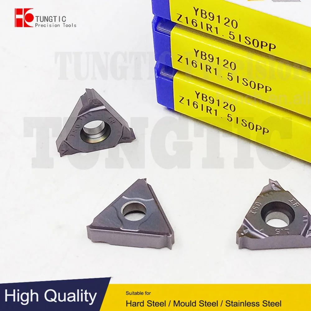 

TUNGTIC Z16 IR1.5ISOPP Z16IR1.5ISOPP Turning Inserts Carbide Cutter For Cast Iron
