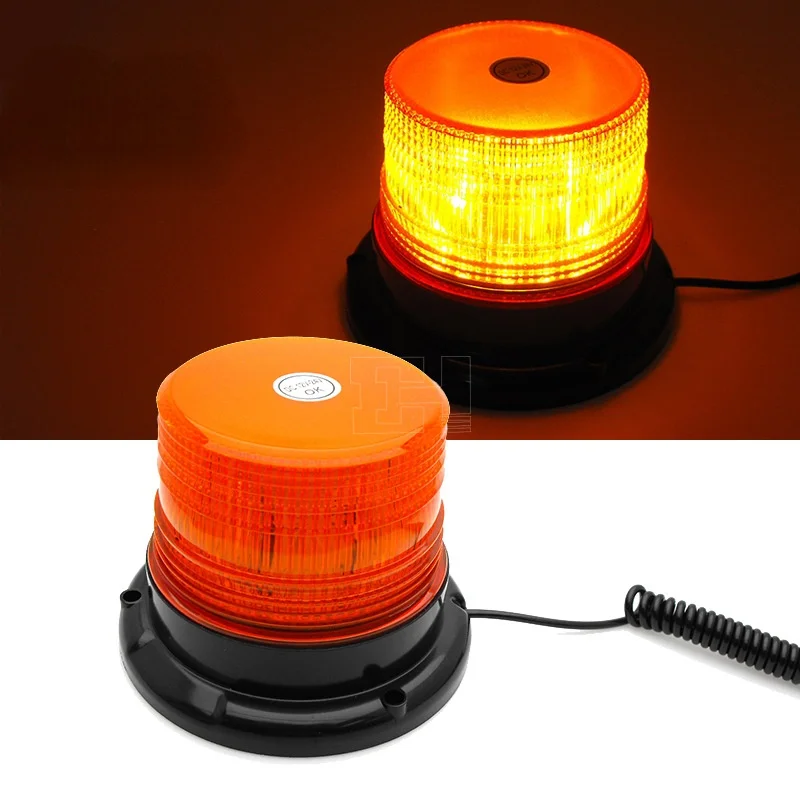 New 9-30V Car Truck Strobe Warning Signal Light  Emergency lights Beacon Lamp for Agricultural Vehicle Tractor