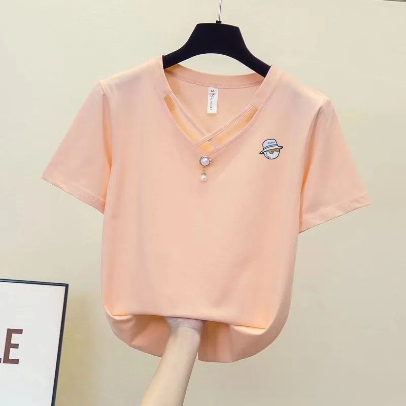 

2023 Women's Polo Shirt 17 Fitted M to 4XL Red and White Large Women's Summer Long Golf Course